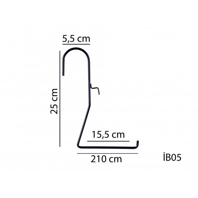 Държач за сандъче Provence, Д53.5 x 19 x 17 см | цена за 1бр
