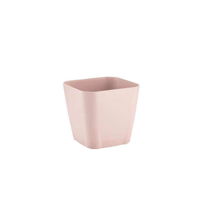 Саксия с дренаж Flora, Розов, 17.5 x 17.5  см | цена за 1бр