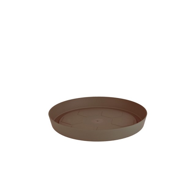 Подложка за саксия Merlow, 13.5x13.5x1.8 см, цвят Мока | цена за 1бр