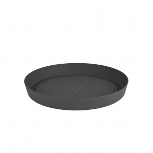 Подложка за саксия Merlow, 26 x 26 x 3.5 см, Антрацит | цена за 1бр