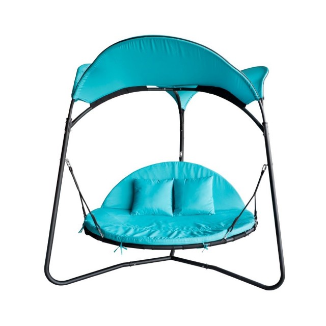 Градинска люлка със сенник My Garden "Butterfly" MT041046_lake blue, 209 х 209 х 205 см  | цена за 1бр