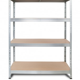 Стелаж метален RIVET300, Поцинкован, 180 x 120 x 45 см | цена за 1бр Стелаж метален RIVET300, Поцинкован, 180 x 120 x 45 см | цена за 1бр