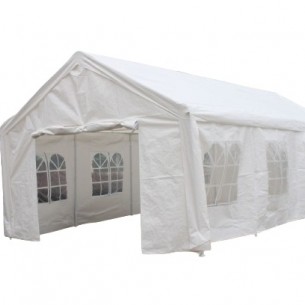 Сгъваем навес за автомобили My Garden 4 х 8м, 8 бр. прозорци, навиващи се врати, WR4144 | цена за 1бр Сгъваем навес за автомобили My Garden 4 х 8м, 8 бр. прозорци, навиващи се врати, WR4144 | цена за 1бр