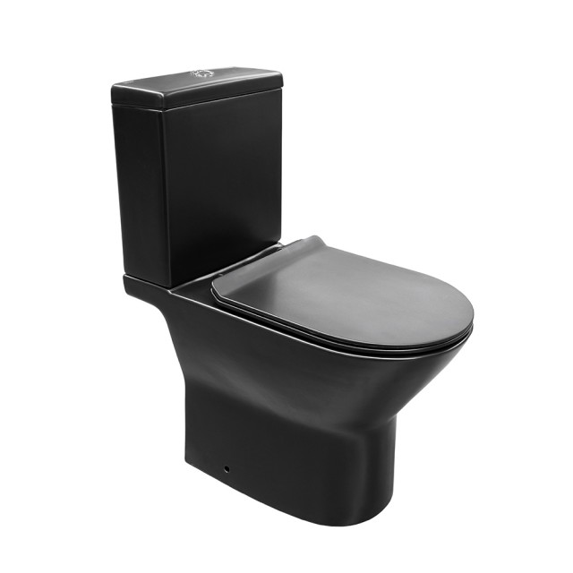 Моноблок задно оттичане Cascada Porto Black, Черен мат | цена за 1бр