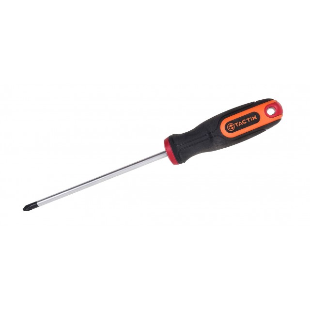 Кръстата отвертка TACTIX Ph, 2 х 125 мм | цена за 1бр