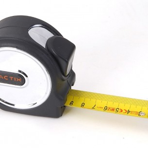 Ролетка с магнит TACTIX, 5 м x 27 мм | цена за 1бр