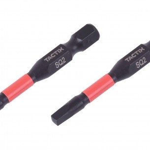 Комплект от 2 броя ударен накрайник TACTIX, SQ 2 x 50 мм | цена за 1бр