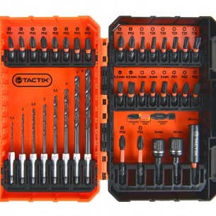 Комплект ударни битове TACTIX 37 части | цена за 1бр Комплект ударни битове TACTIX 37 части | цена за 1бр