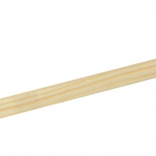 Дървен профил без чепове 05 x 10 мм смърч/бор, 100 см | цена за 1бр