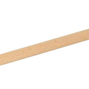 Дървен кръгъл профил гладък 14 мм, Необработен бук, 100 см | цена за 1бр