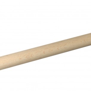 Дървен кръгъл профил гладък 18 мм, Необработен бук, 100 см | цена за 1бр