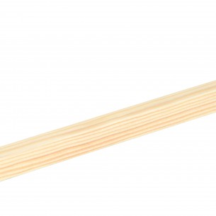 Дървен правоъгълен профил без чепове 13 x 13 мм, Смърч/Бор, 240 см | цена за 1бр Дървен правоъгълен профил без чепове 13 x 13 мм, Смърч/Бор, 240 см | цена за 1бр