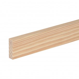 Дървен правоъгълен профил без чепове 13 x 40 мм смърч/бор, 240 см | цена за 1бр Дървен правоъгълен профил без чепове 13 x 40 мм смърч/бор, 240 см | цена за 1бр