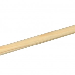 Дървен кръгъл профил без чепове 13 мм, Смърч/бор, 100 см | цена за 1бр