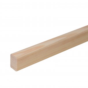 Летва за пейка, закръглена от всички страни R3.5 мм, 19 x 29 мм, Смърч/бор без чепове | цена за 1бр Летва за пейка, закръглена от всички страни R3.5 мм, 19 x 29 мм, Смърч/бор без чепове | цена за 1бр