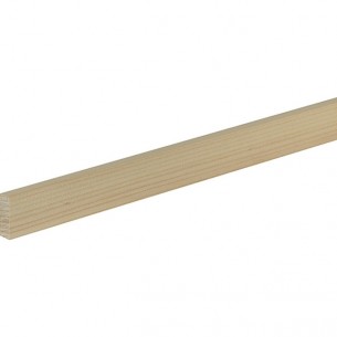 Дървен правоъгълен профил 10 х 29 мм, Необработен бук, 240 см | цена за 1бр