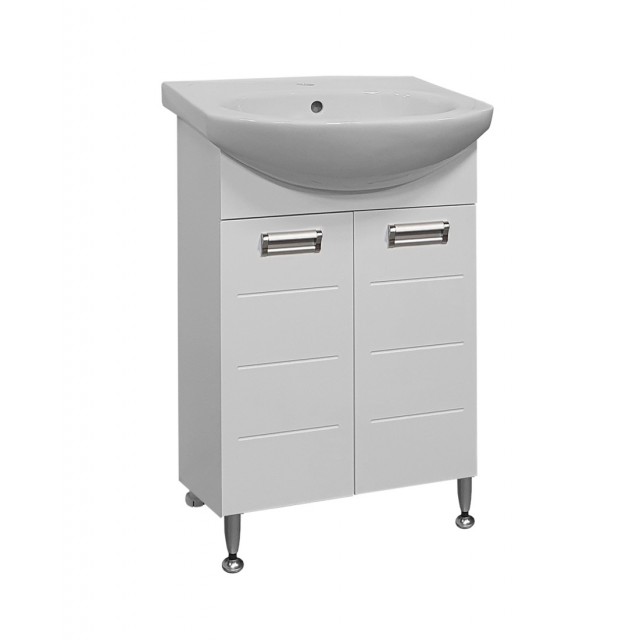 Долен шкаф Makena Хаус с мивка, Бял | цена за 1бр