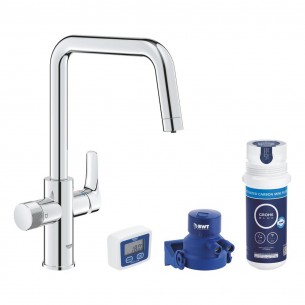 Комплект смесител с малък активен карбонов филтър GROHE BLUE PURE 30596000 | цена за 1бр