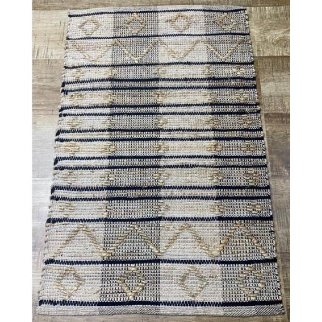 Ръчно тъкан килим FHF-107, Бежов, 160 х 230 см  | цена за 1бр