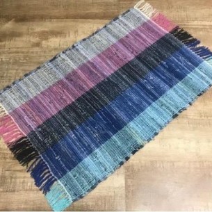 Ръчно тъкан килим FHF-197, Многоцветен,  80 х 150 см | цена за 1бр