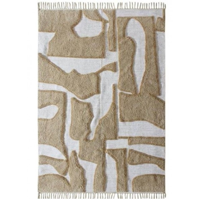 Ръчно тъкан памучен килим FHF-IFRU-2024-03, 160 х 230 см | цена за 1бр