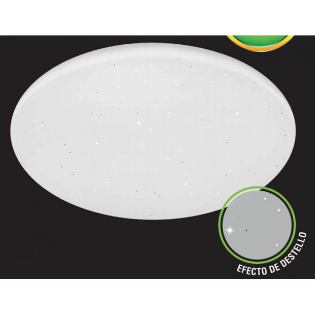 Плафониера влагозащитена Ziel Lighting Shiny Star LED, 24 W, ∅ 38 см | цена за 1бр