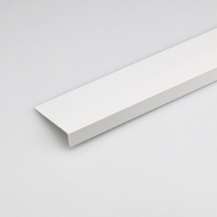 PVC ъглов профил Arcansas 100 x 4 x 1 см, Бял сатен | цена за 1бр PVC ъглов профил Arcansas 100 x 4 x 1 см, Бял сатен | цена за 1бр