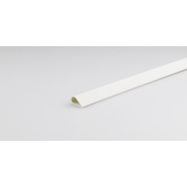 PVC биндер профил Arcansas, 5 мм/1 м, Бял | цена за 1бр