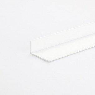 Алуминиев ъглов профил Arcansas бял 100 x 1.5 x 1 см | цена за 1бр