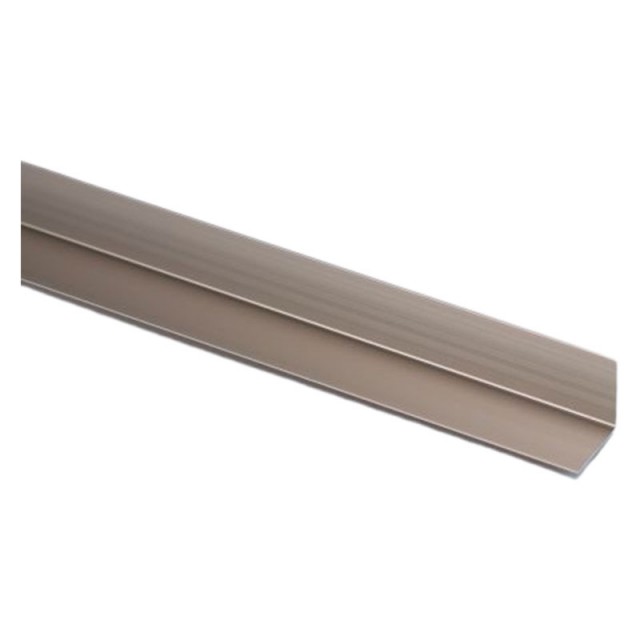 Алуминиев ъглов анодизиран профил Arcansas титан 100 x 2.5 x 2.5 см | цена за 1бр