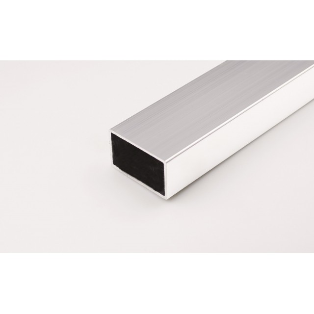 Иноксов правоъгълен профил Arcansas, 200 x 2 x 1 см, Инокс | цена за 1бр