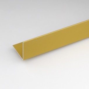 Алуминиев ъглов анодизиран профил Arcansas златен 100 x 3 x 3 см | цена за 1бр