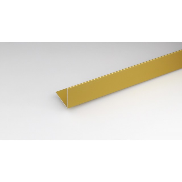 Алуминиев ъглов анодизиран профил Arcansas златен 100 x 3 x 3 см | цена за 1бр