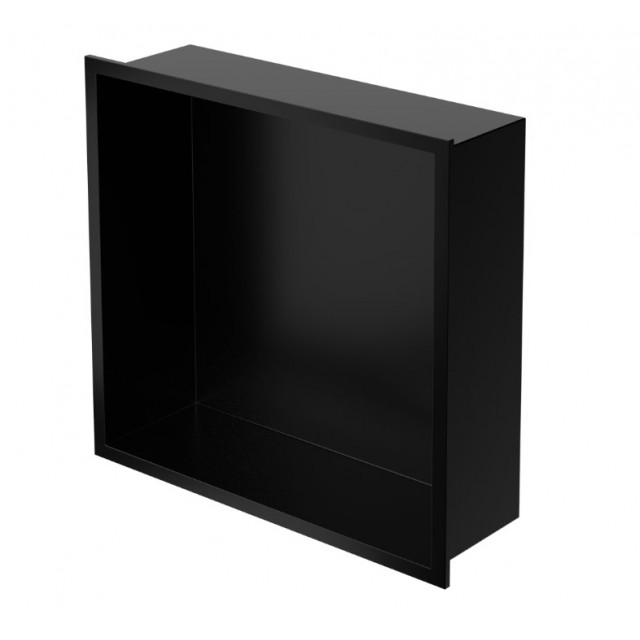 Неръждаема ниша Cascada, 300 x 300 x 10 мм, Черен | цена за 1бр