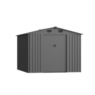 Метален градински навес 8 x 12ft Metallic Cool Grey | цена за 1к-т