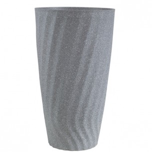 Саксия 35 x 35 x 61 см, Средиземноморско сиво | цена за 1бр