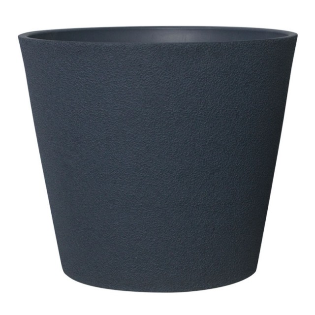 Саксия 30 x 30 x 27 см, Черен обсидиан | цена за 1бр