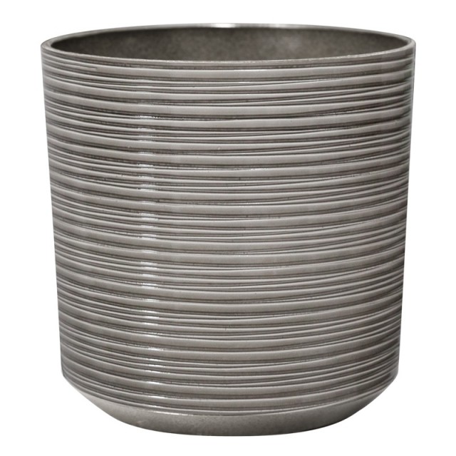 Саксия 35 x 35 x 35 см, Сив | цена за 1бр