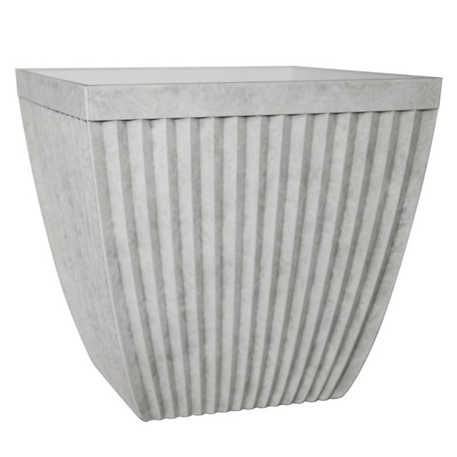 Саксия 43 x 43 x 41.5 см, Мисти грей | цена за 1бр