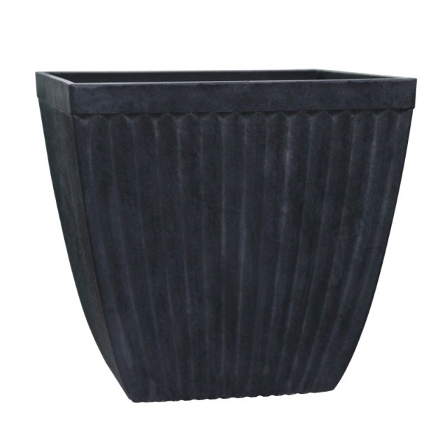 Саксия 43 x 43 x 41.5 см, Черен въглен | цена за 1бр