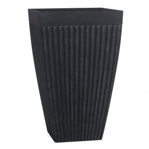 Саксия 36 x 36 x 58 см, Черен въглен | цена за 1бр