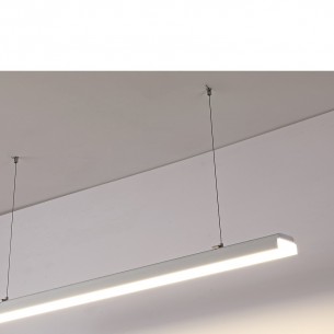 LED Линейно алуминиево тяло Ledmax 50W, 220V, Бял | цена за 1бр