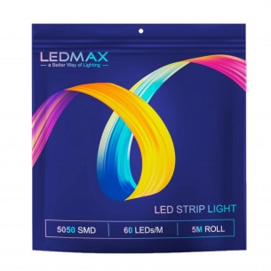 LED лента LEDMAX, 8W RGB, 12V, 5 метра | цена за 1бр