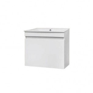Долен шкаф за баня Макена Сиана с мивка, Бял | цена за 1бр