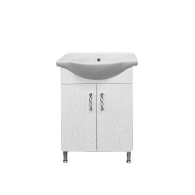 Долен шкаф за баня Макена Непал с мивка, Цвят M15 | цена за 1бр