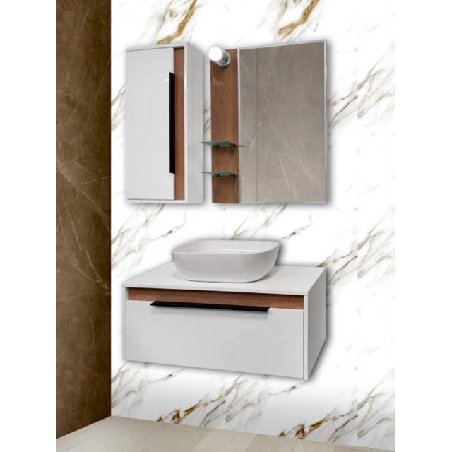 Колона за баня Макена Делта, 34 см, Цвят L05 | цена за 1бр