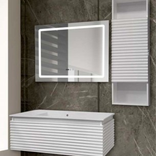 Долен шкаф за баня Макена Линеа с мивка, Цвят M13 | цена за 1бр