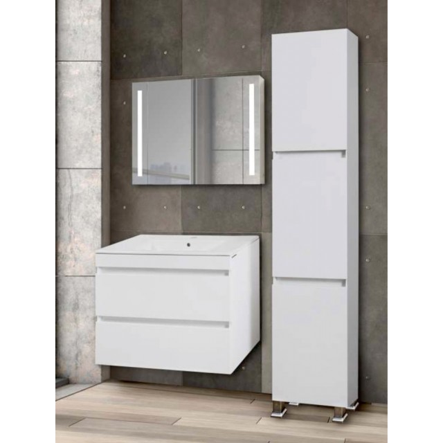 Горен шкаф за баня Макена Емили с огледало, Цвят M09 | цена за 1бр