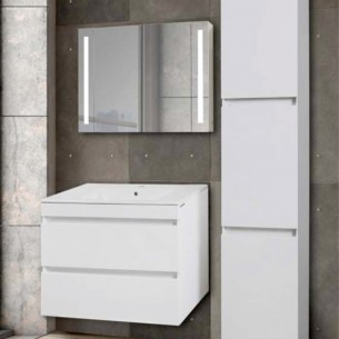 Горен шкаф за баня Макена Емили с огледало, Цвят M13 | цена за 1бр Горен шкаф за баня Макена Емили с огледало, Цвят M13 | цена за 1бр