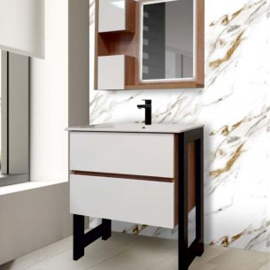 Горен шкаф за баня Макена Орегон с  огледало, Цвят M12 | цена за 1бр